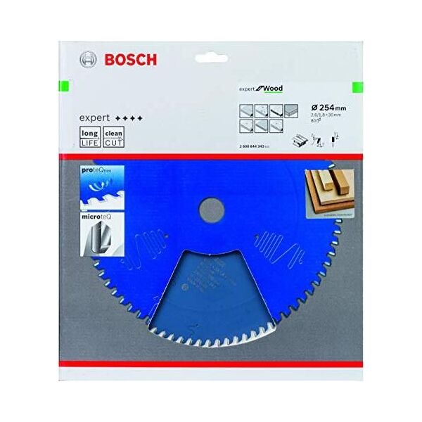Bosch Circular saw blade EX WO T 254x30-80 - 2608644343