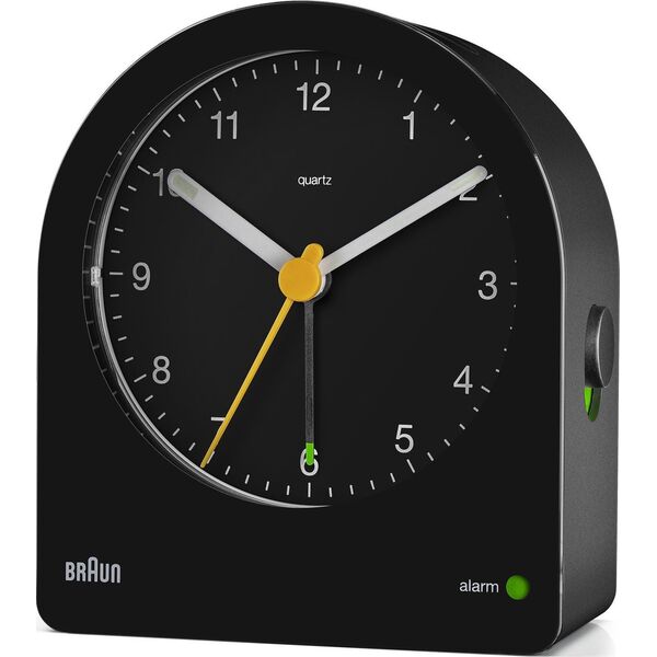 Braun BRAUN BC22 BK quartz alarm clock black