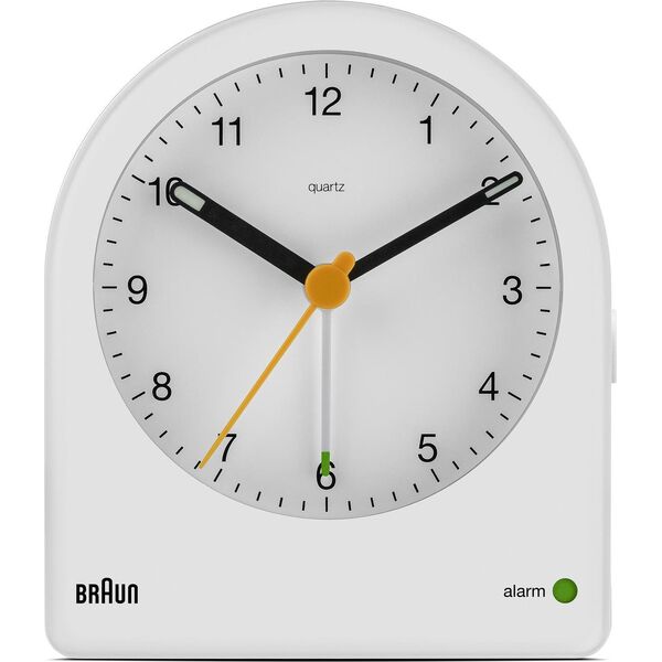 Braun BRAUN BC22 W quartz alarm clock white