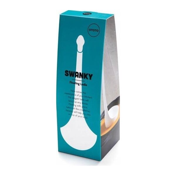 Ototo OTOTO Swanky white Soup Ladle