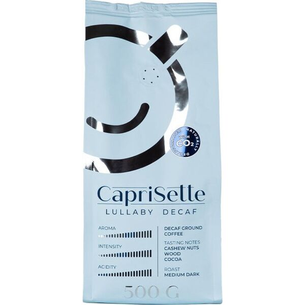 Kawa mielona Alce Nero Decaf ground coffee Caprisette Lullaby Decaf,