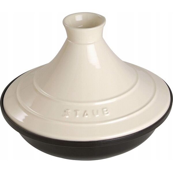 STAUB Staub Tajine 20cm round, cream cast iron, Tagine specialities