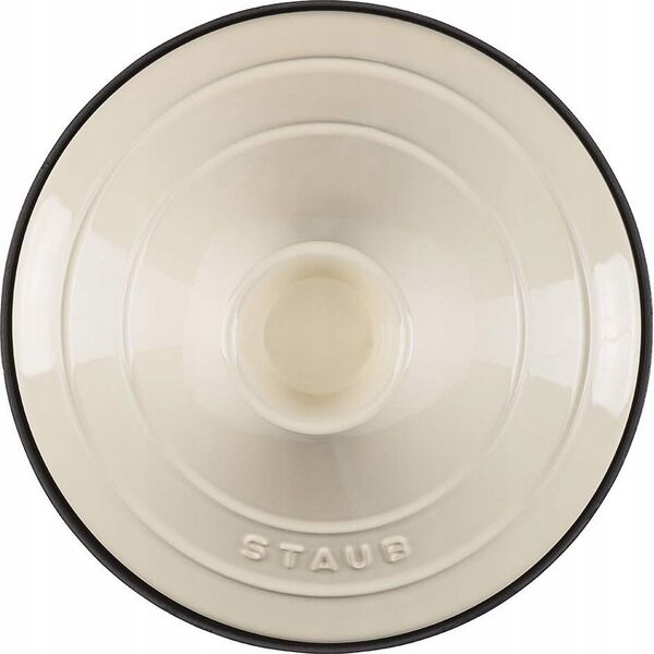 STAUB Staub Tajine 20cm round, cream cast iron, Tagine specialities