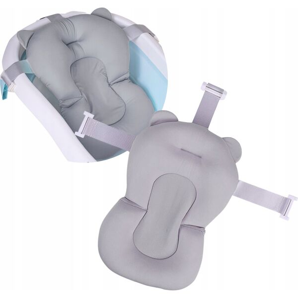 Primabobo PRIMABOBO bath cushion, grey, BL_pp_GREY