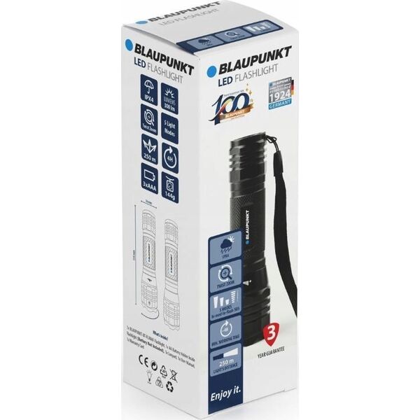 Latarka Blaupunkt Blaupunkt flashlight BT-FL8060 +Zoom LED