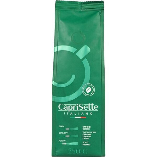 Ground coffee Caprisette Italiano, 250 g