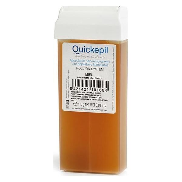 Quickepil QUICKEPIL WOSK DO DEPILACJI ROLKA MEL NATURAL 110 G
