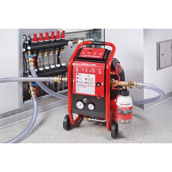 Rothenberger Washing compressor ROTHENBERGER Roplus eDM Set Roclean