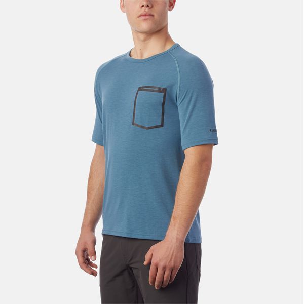 Giro Koszulka męska VENTURE JERSEY krótki rękaw roz. M niebieska (GR-8053518)