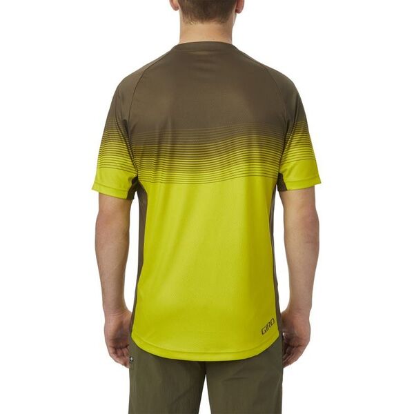 Giro Koszulka rowerowa męska Roust Jersey citron green heatwave r. M