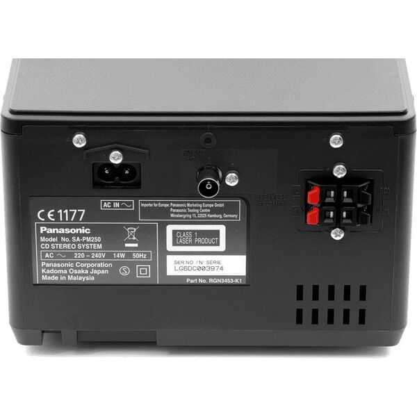 Wieża Panasonic SC-PM250EC-S