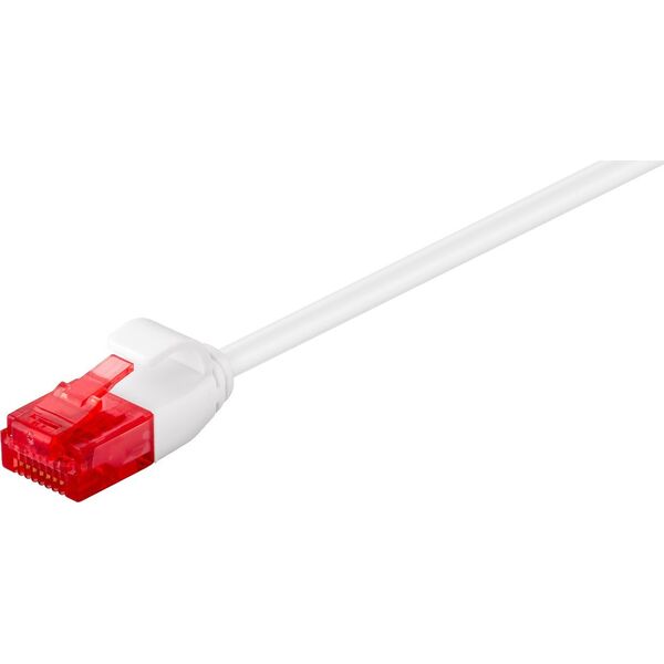 MicroConnect U/UTP CAT6A Slim 1M White