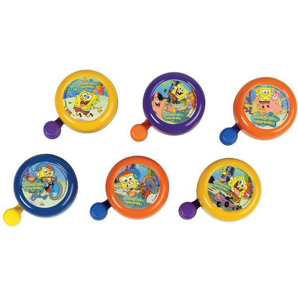 Widek Dzwonek Rowerowy SPONGE BOB Mix Kolorów Pudełko 12 szt (WDK-S361)