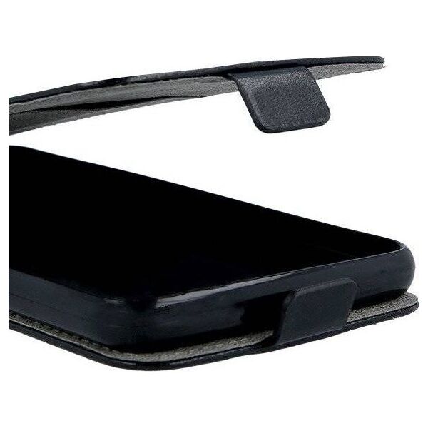 Kabura SAMSUNG GALAXY M21 Pionowa Rubber etui z klapką czarne