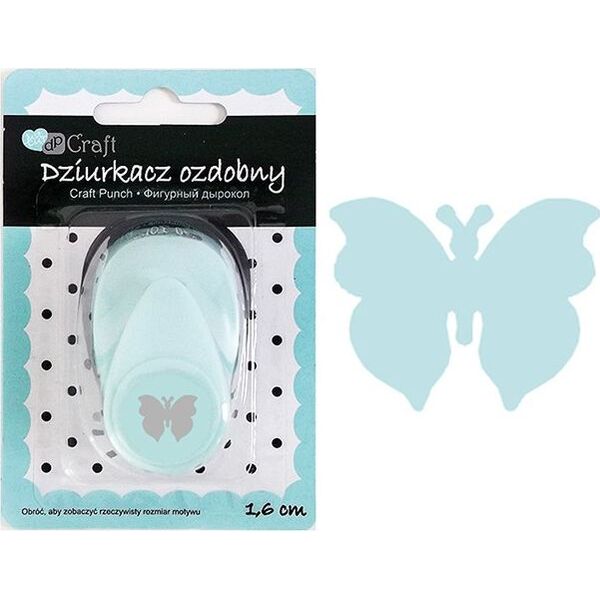 Dalprint Dziurkacz ozdobny DPCRAFT 1,6cm Motyl 4 Dalprint