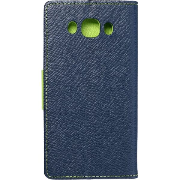 Kabura Fancy Book do SAMSUNG Galaxy J5 2016 granatowy / limonka