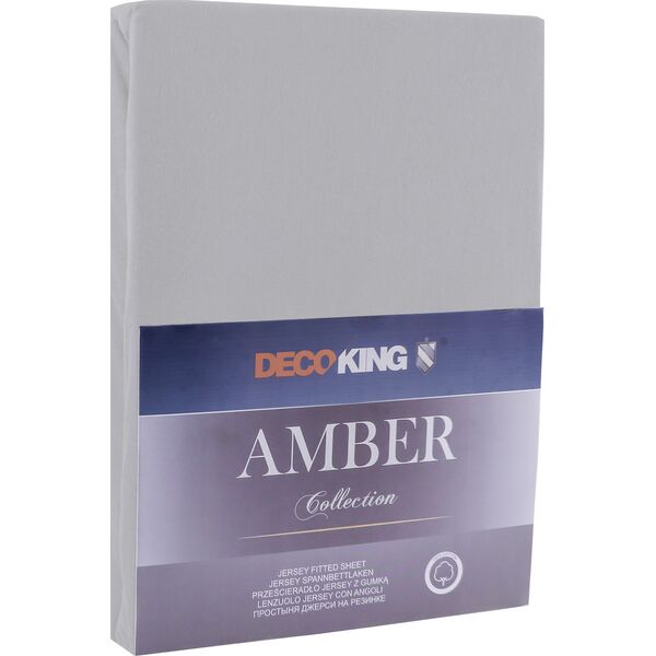 Decoking Prześcieradło Amber stalowe r. 180x200 lub 200x200cm