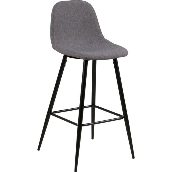 Actona CHAIR/HOKER/ACT/BOXHORN/LIGHTGREY+BLACK/91X43X48