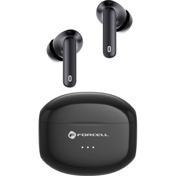 Słuchawki ForCell FORCELL F-AUDIO słuchawki bezprzewodowe / bluetooth stereo TWS CLEAR Sound czarne