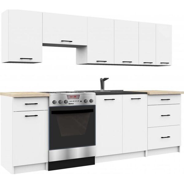 Fabryka Mebli Akord WISZĄCA SZAFKA KUCHENNA OLIWIA W 80cm BIAŁA