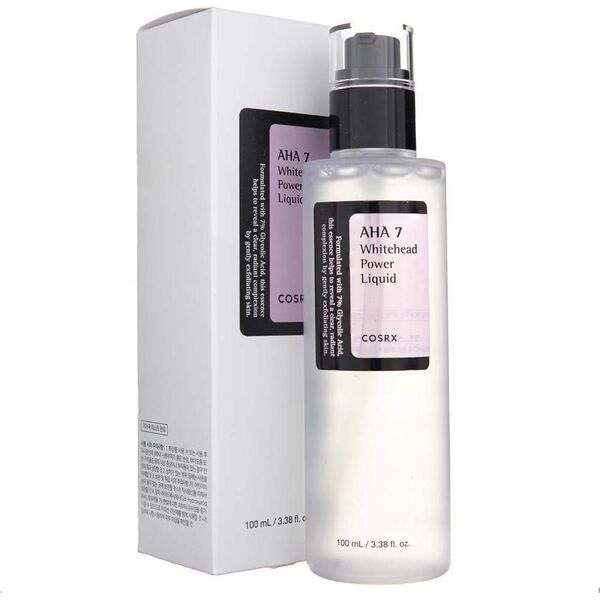 CosRx Whitehead Power Liquid Preparat złuszczający z naturalnymi kwasami AHA - 100 ml