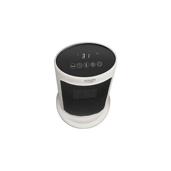 Termowentylator Adler Termowentylator ceramiczny LED z pilotem i timerem AD 7738