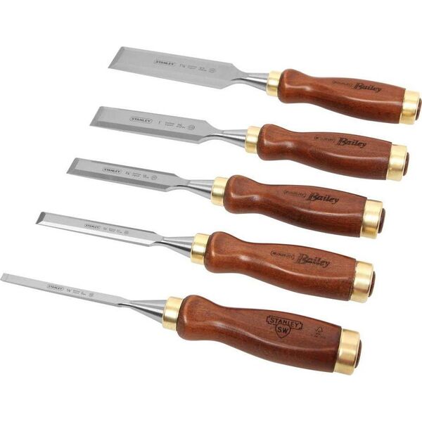 Stanley Stanley wood chisel set Bailey, 5 pieces (wood)