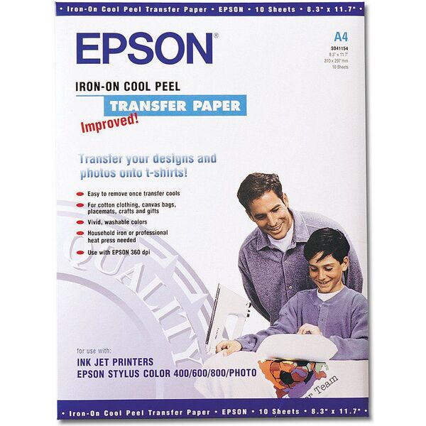 Epson folia fotograficzna Cool Peel T-Shirt Transfer 10 szt. (C13S041154)