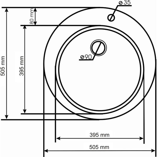 Zlewozmywak Aquasanita Dirbtinio granito virtuvinė plautuvė Aquasanita Clarus SR100, 111 Silica
