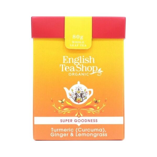 English Tea English Tea Shop, Herbata sypana, Turmeric, Ginger & Lemongrass, 80 g