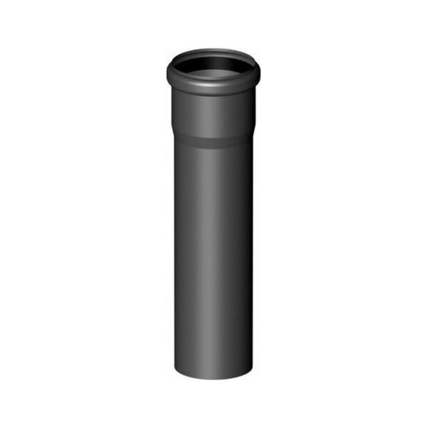 Almeva STARR Σωλήνας με υποδοχή 0,5m DN60 UV Stable Μαύρο7630005898062 12207024 7630005898062