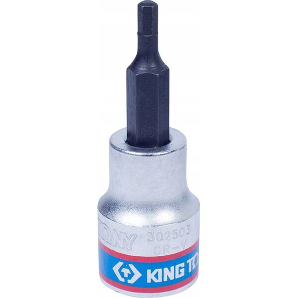 King Tony KING TONY KLUCZ IMBUS 3/8"  3mm x 50mm