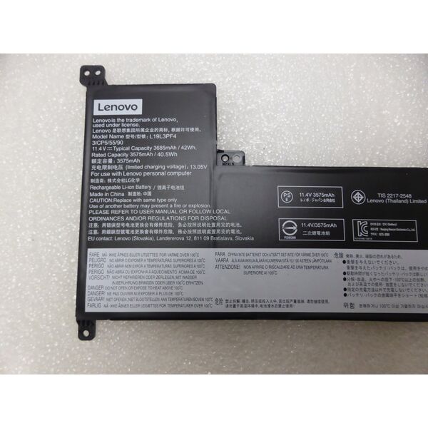 Bateria Lenovo LG L19L3PF4 11.4V42Wh3cell