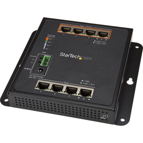 Switch StarTech IES81GPOEW