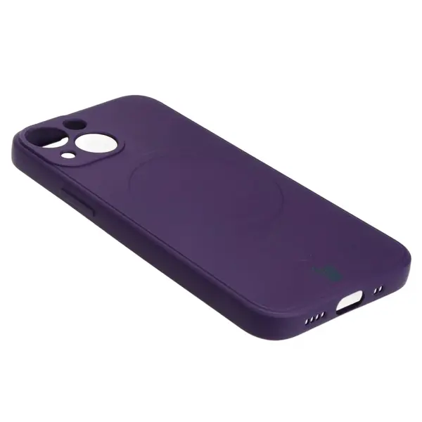 Bizon Case Silicone MagSafe Sq Apple iPhone 13 Mini plum