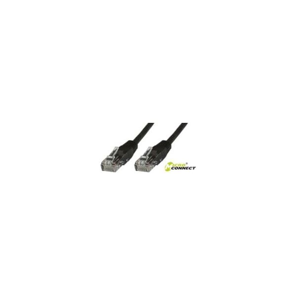 MicroConnect U/UTP CAT6 10M Black PVC (B-UTP610S)