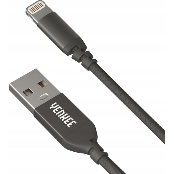 Kabel USB Yenkee YCU 611 BK USB / lightning 1m     YENKEE