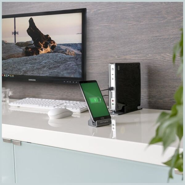 Kabel USB 4smarts 4smarts USB Type-C Charging Station VoltDock 10W grey - 4S462240