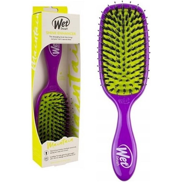 Wet Brush Wet Brush, Shine Enhancer, Detangler, Hair Brush, Purple, Maintain For Women