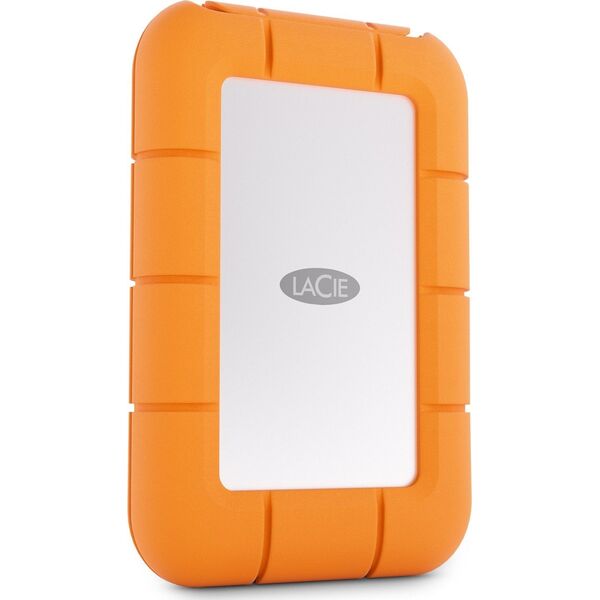 Dysk zewnętrzny SSD LaCie Rugged Mini 2TB Srebrno-pomarańczowy (STMF2000400)