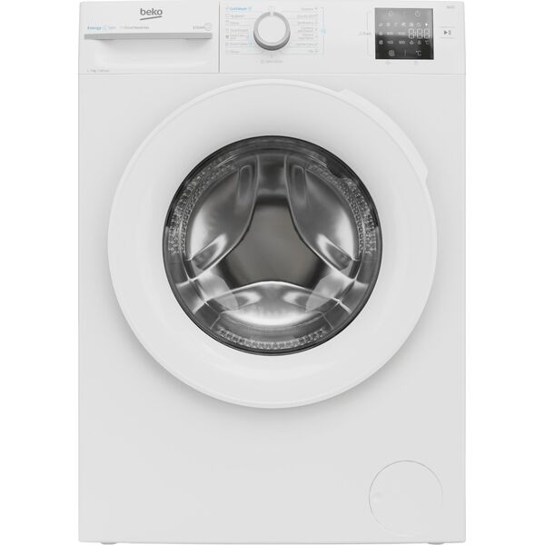 Pralka Beko BEKO Washing machine BM3WFSU37013WW, 7 kg, Energy class A, 49.6 cm, 1000 rpm, Inverter motor, Steam Cure