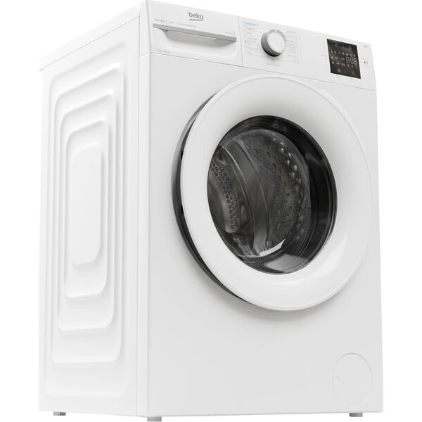 Pralka Beko BEKO Washing machine BM3WFSU37013WW, 7 kg, Energy class A, 49.6 cm, 1000 rpm, Inverter motor, Steam Cure