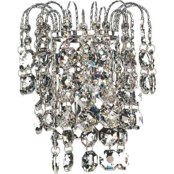Lampa wisząca VEN Kinkiet LAMPA ścienna VEN K-B 0131/2 glamour OPRAWA z kryształkami przezroczysta