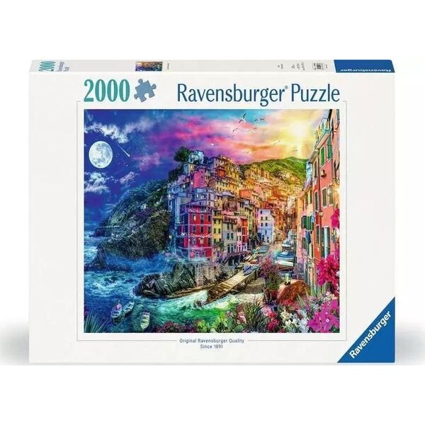 Ravensburger Puzzle 2000 Feria barw w Cinque Terre