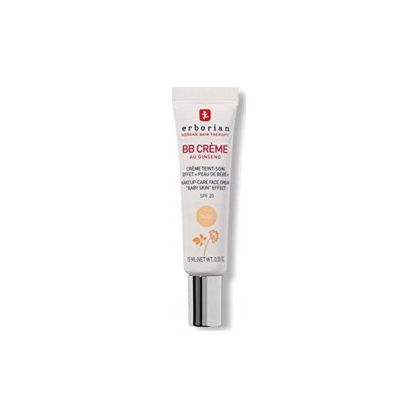 BB veido kremas Erborian BB Cream with Ginseng Clair/Fair 2, 15 ml