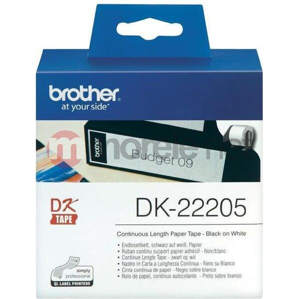 Brother DK-22205 (black on white)