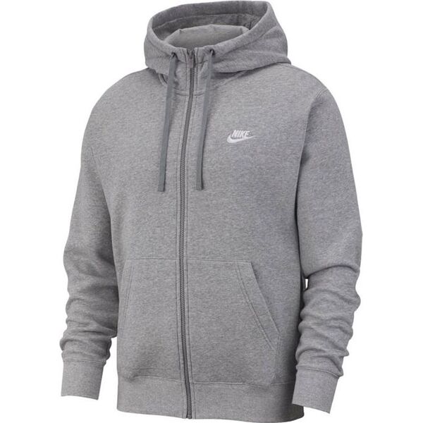 Nike Bluza męska Nsw Club Hoodie Full Zip szara r. M (BV2645-063)