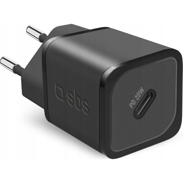 Ładowarka SBS Mobile SBS PD Reiselader 20W USB-C GaN schwarz