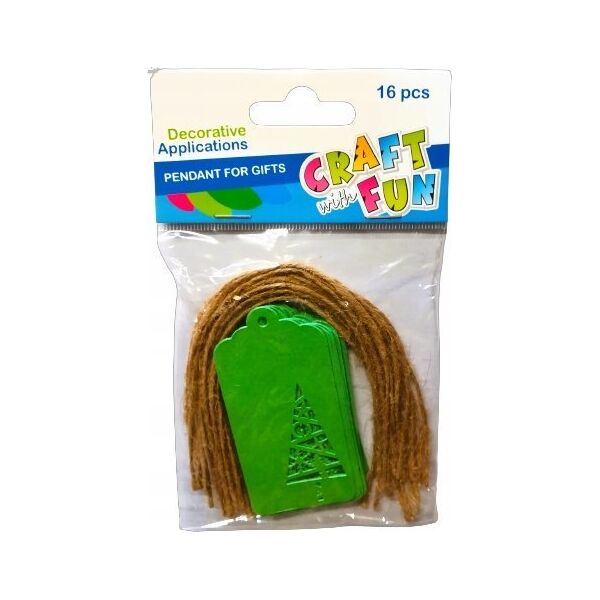 Craft with Fun BILECIK OKAZ PREZENT CF BN 16SZT MIX2 PBH 12/144