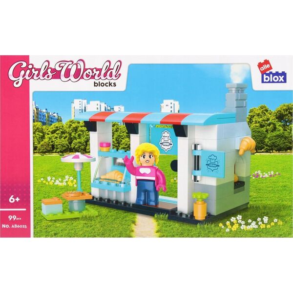ALLEBLOX KLOCKI KONSTR ALLEBLOX GIRL CUK 99EL 27X17X5 16